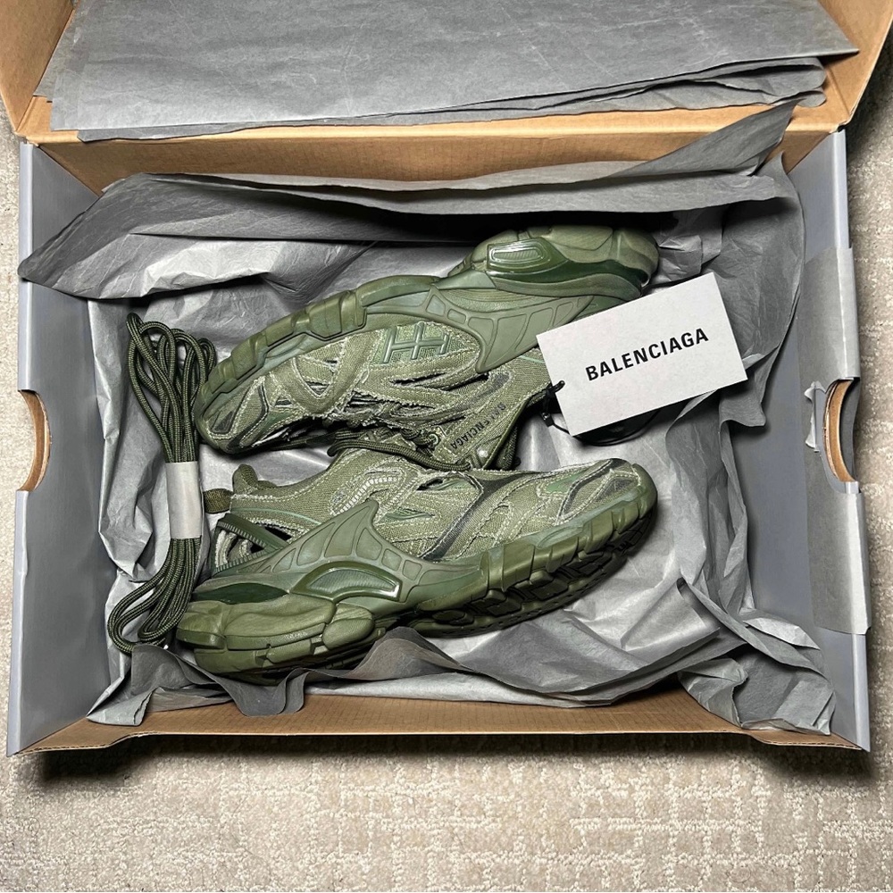 Authentic Balenciaga Track Cut Out Sneakers